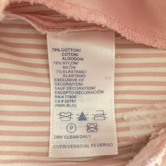 Tommy Hilfiger light coloured cotton capris size 8 - Picture 4 of 5